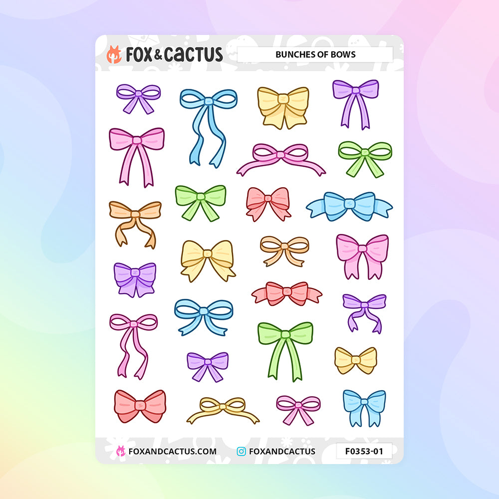 Bows Deco Stickers