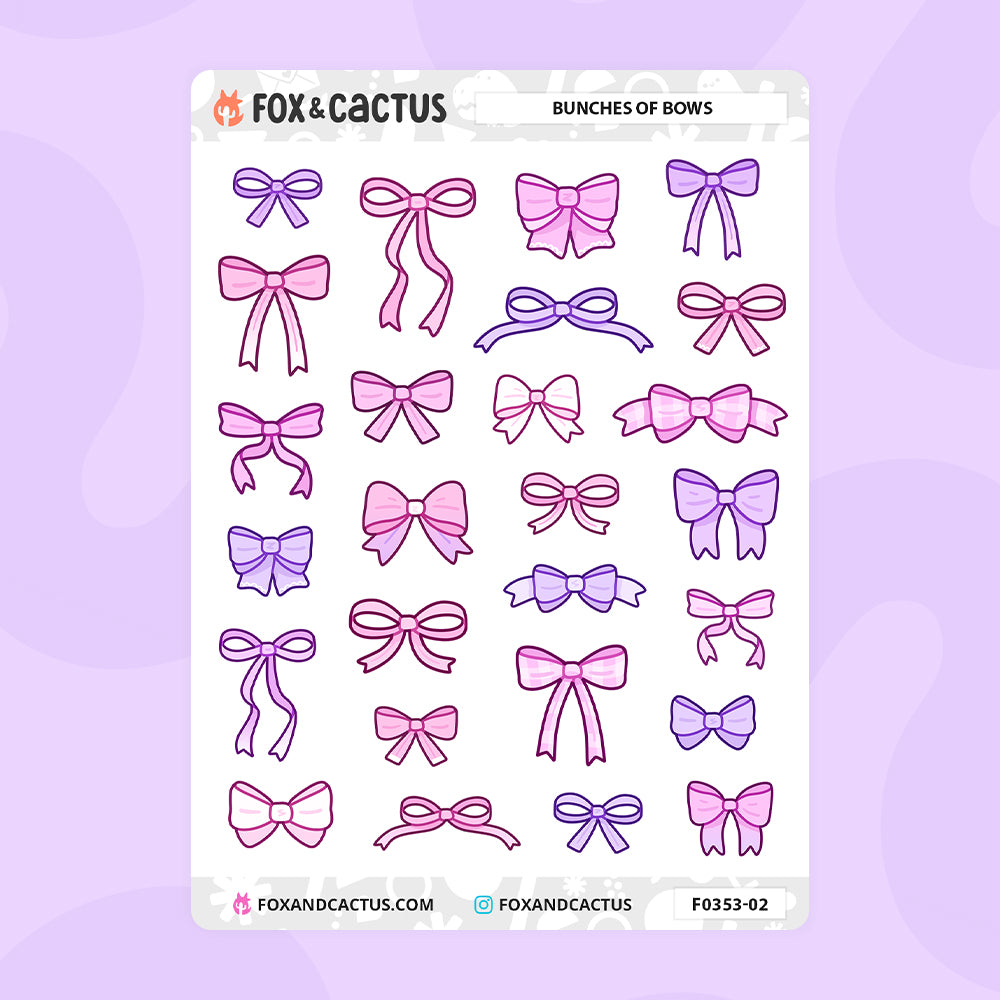 Bows Deco Stickers