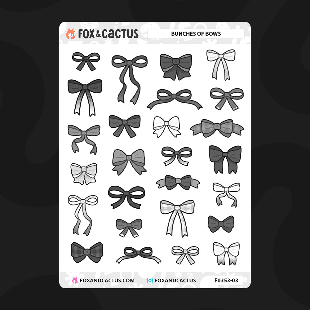 Bows Deco Stickers