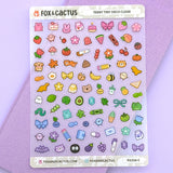 Teeny Tiny Deco (Clear) Stickers