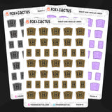 Tarot Card Stickers