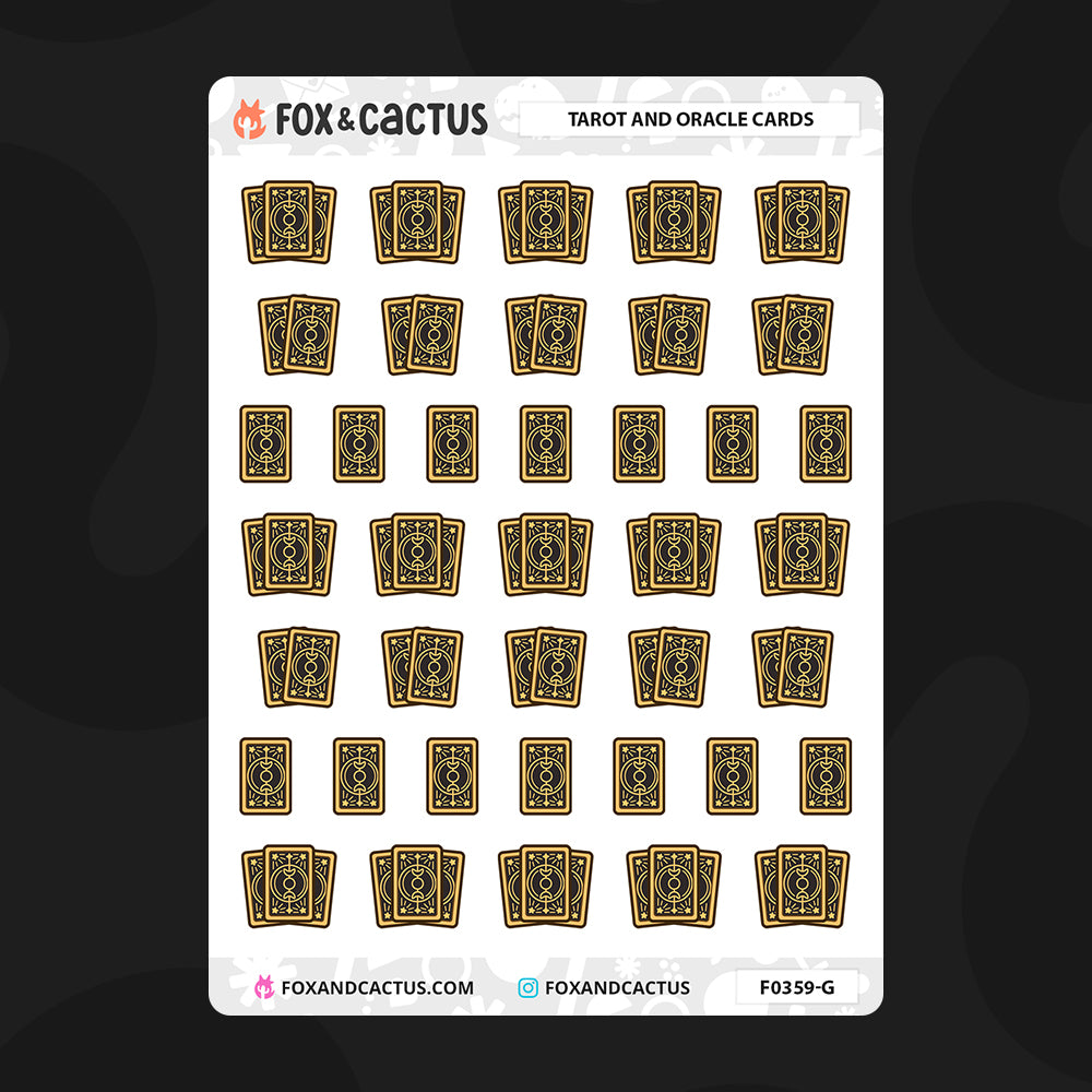 Tarot Card Stickers