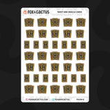 Tarot Card Stickers