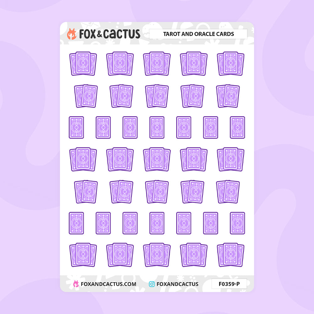 Tarot Card Stickers