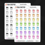Protein Shaker Stickers