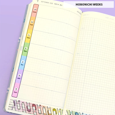 Basic Date Cover (Weeks) Stickers