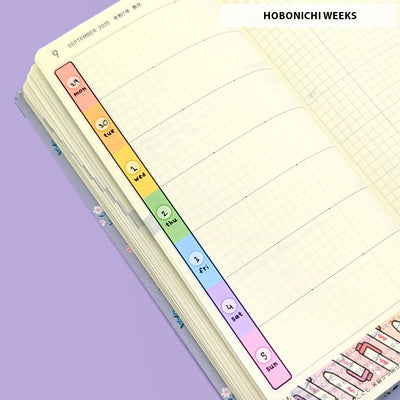 Basic Date Cover (Weeks) Stickers