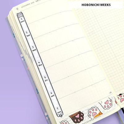 Cat Date Cover (Weeks) Stickers