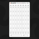 Ghost Date Cover (Weeks) Stickers