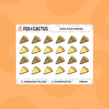 Pizza (Mini Sheet) Stickers