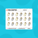 Burrito (Mini Sheet) Stickers
