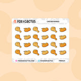 Chicken Wing (Mini Sheet) Stickers