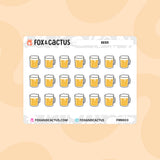 Beer (Mini Sheet) Stickers