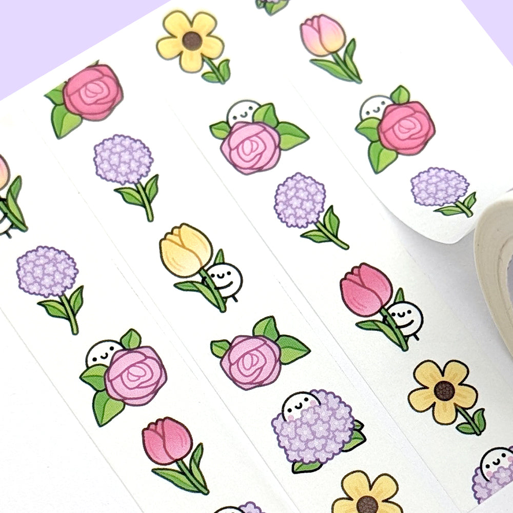 Floral Squish Washi Tape