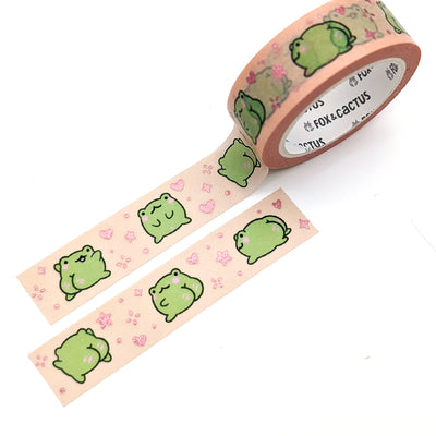Frog Booties Washi Tape (Pink Foil)