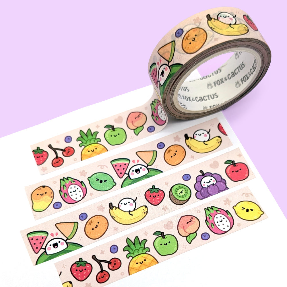Fruit Salad Squish Washi Tape