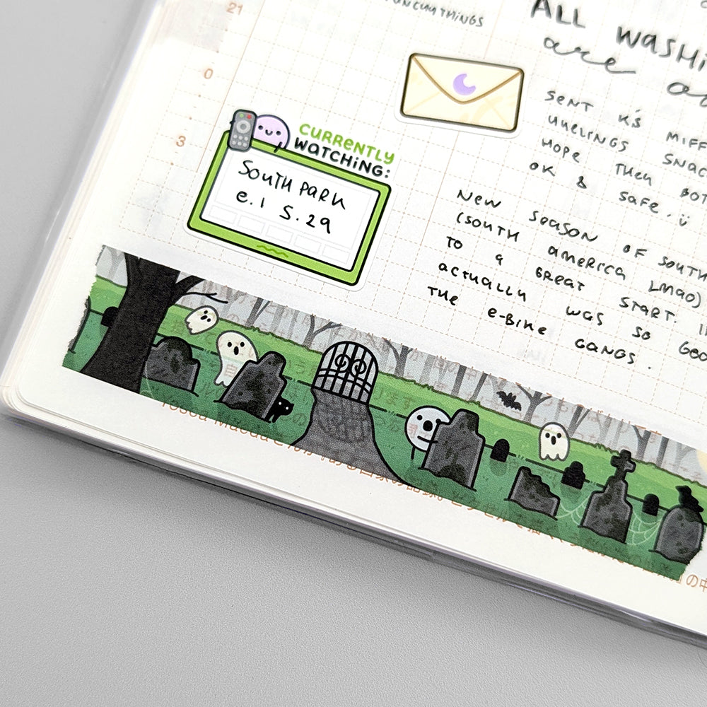 Graveyard Squish Washi Tape