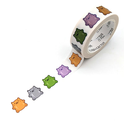 Halloween Cat Gummies Washi Tape