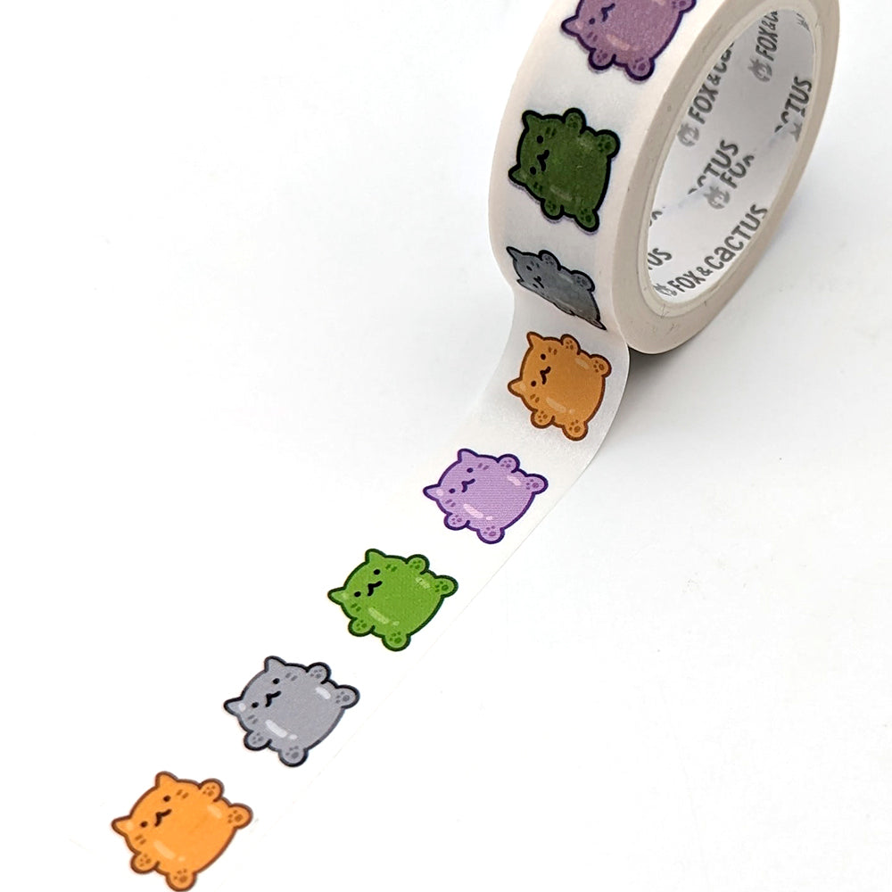 Halloween Cat Gummies Washi Tape