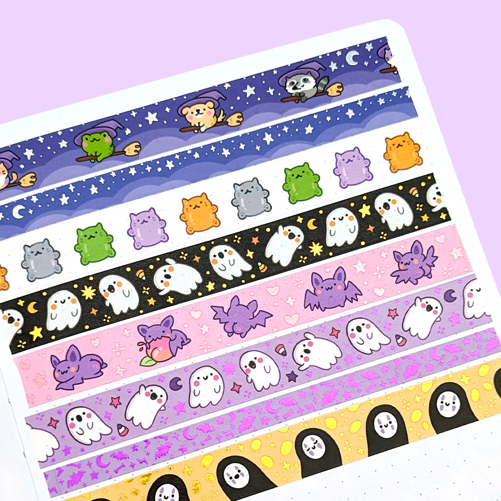Witchy Animals Washi Tape (Holo Foil)