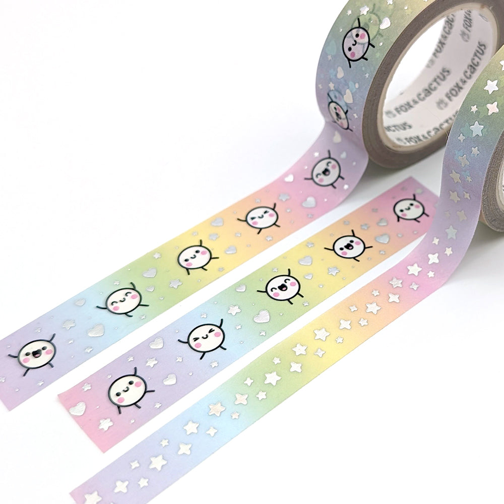 Twinkle (Rainbow) Washi Tape (Holo Foil)