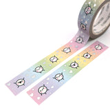 Rainbow Squish Washi Tape (Holo Foil)