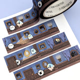 Haunted House Squish Washi Tape