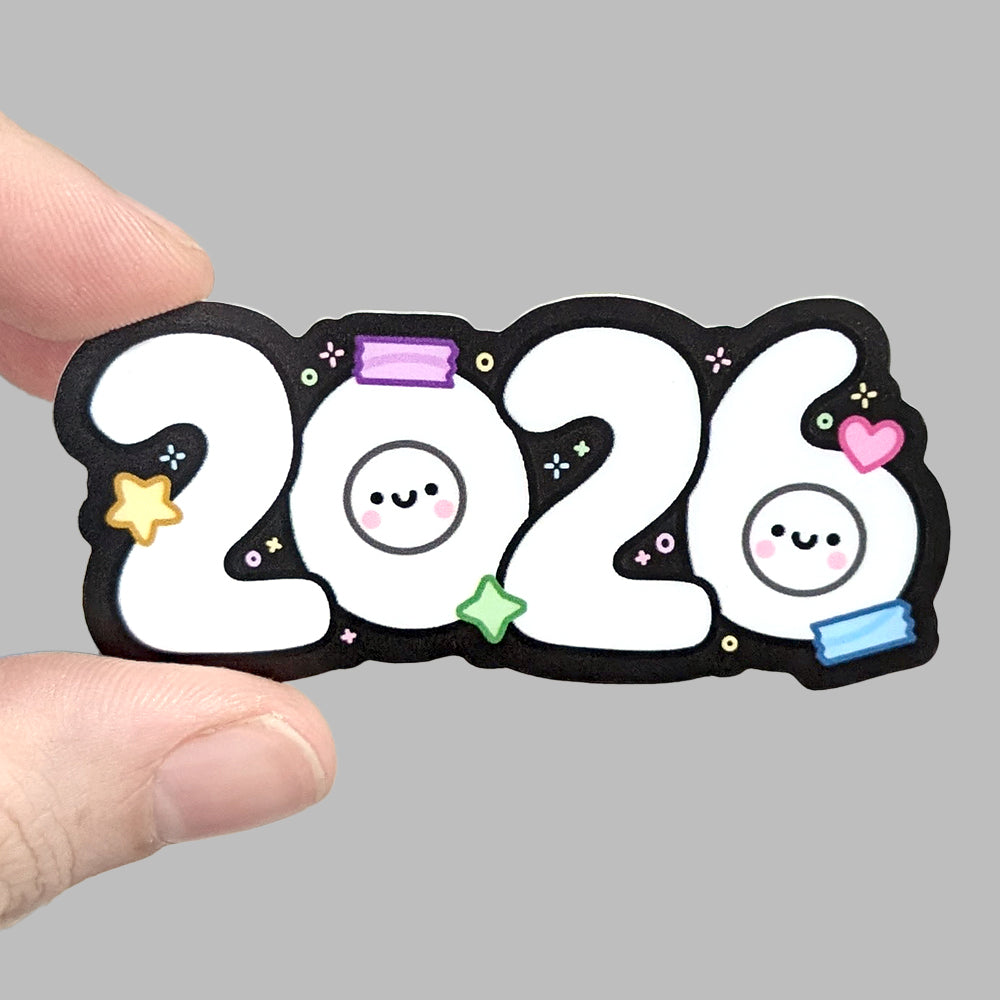 2026 Squish (Neutral) Vinyl Sticker