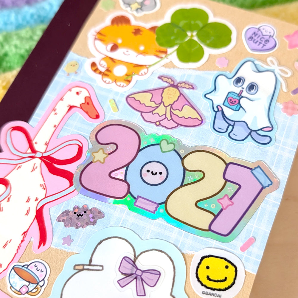 2027 Squish (Holographic) Vinyl Sticker