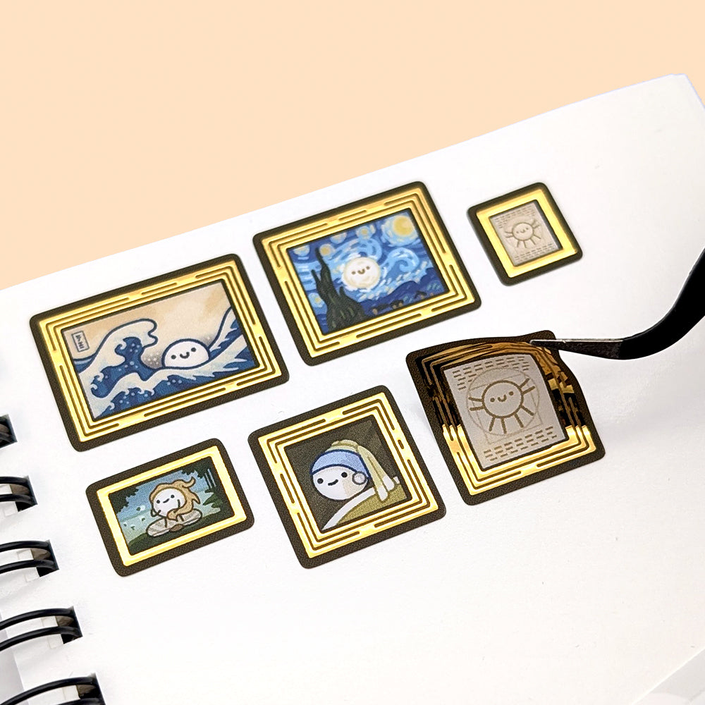 Gallery Wall A6 Reusable Sticker Book