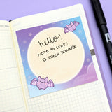 Midnight Bats Sticky Notes