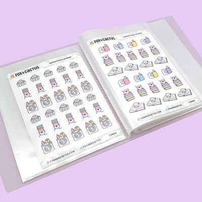 Blank Sticker Album