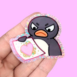 Crafty Pingu Vinyl Sticker