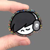 Emo Squish Vinyl Sticker