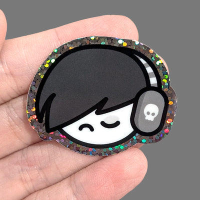 Emo Squish Vinyl Sticker