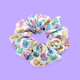 Kawaii Dinos Scrunchie