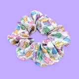 Kawaii Dinos Scrunchie