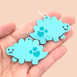 Stego Dinosaur Earrings