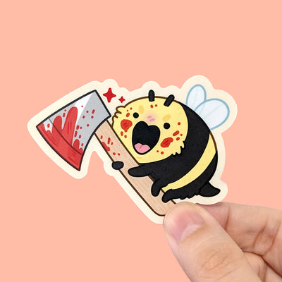 Killer Bee Vinyl Sticker