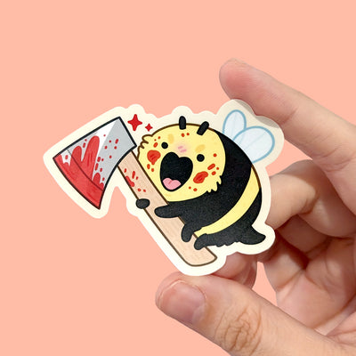 Killer Bee Vinyl Sticker