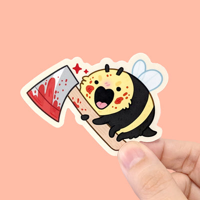 Killer Bee Vinyl Sticker