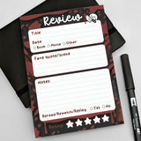 Bloody Review A6 (4x6) Notepad