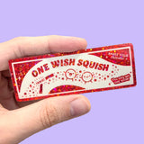 One Wish Squish Vinyl Sticker