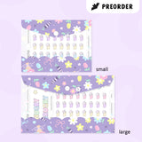 Florals (Purple) Sticker Envelope