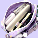 Florals (Purple) Stationery Pouch