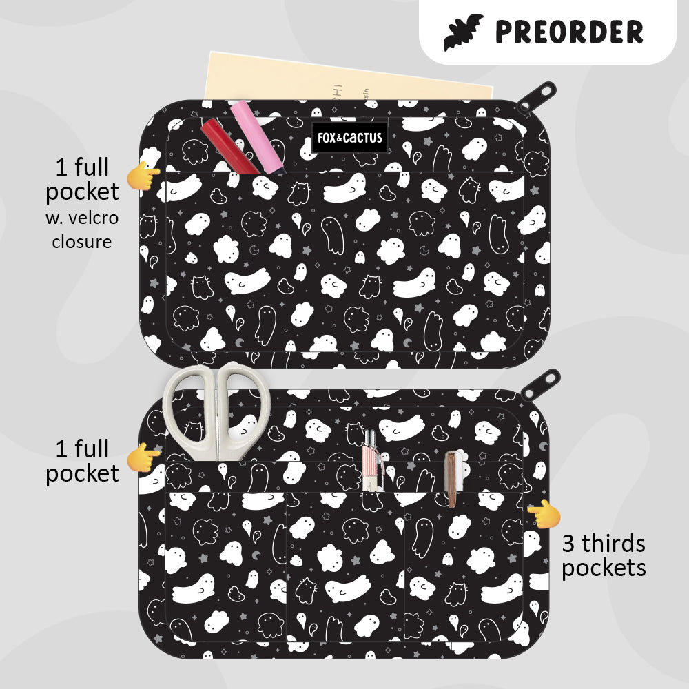 Ghosties Stationery Pouch