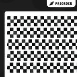 Black Checker Washi Tape
