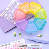 Rainbow Pill Organiser DIY Kit