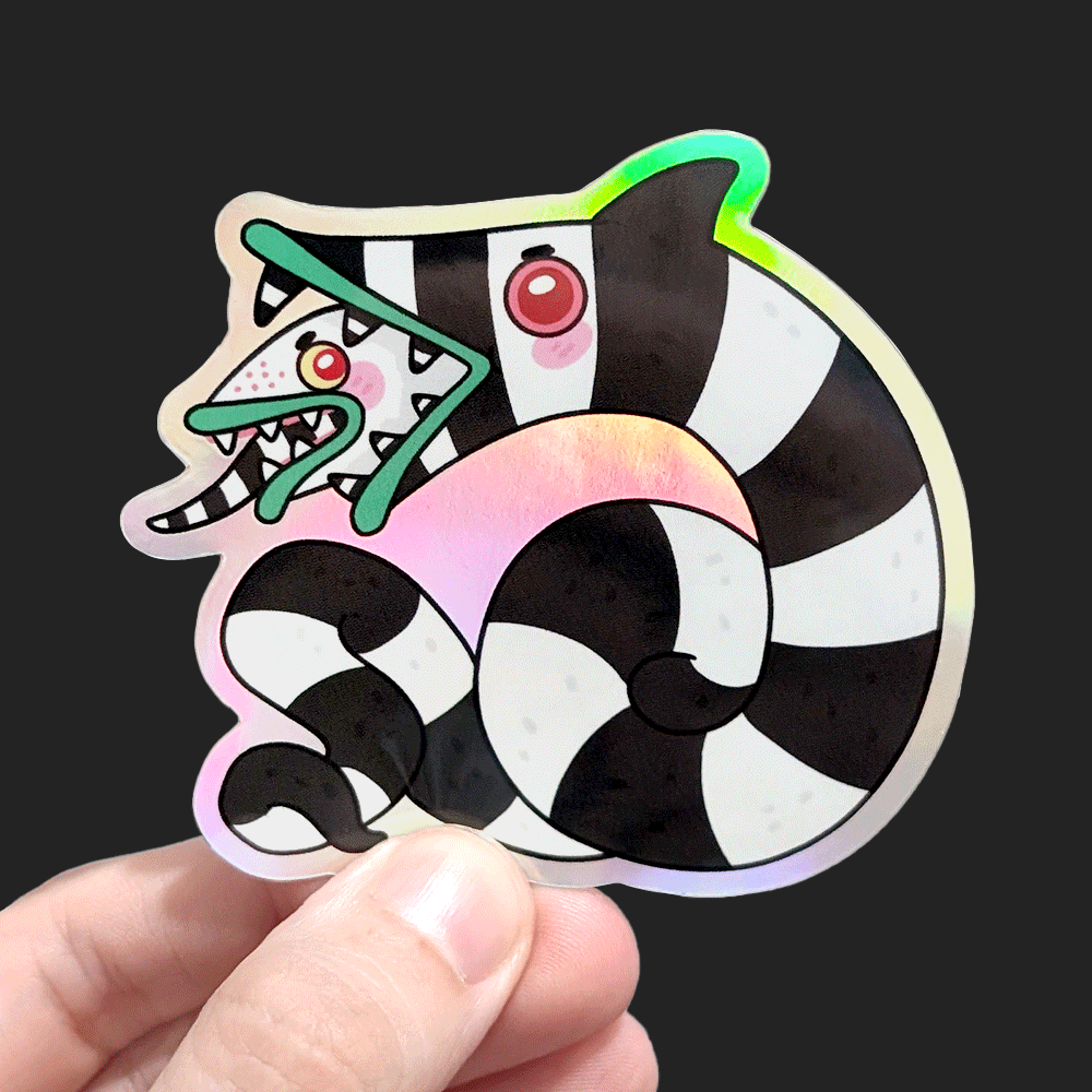 Sandworm Vinyl Sticker – Fox and Cactus