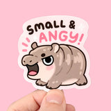 Small & Angy Vinyl Sticker